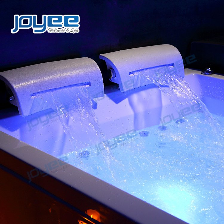 Джакузи Joyee для двоих, угловая ванна с гидромассажем