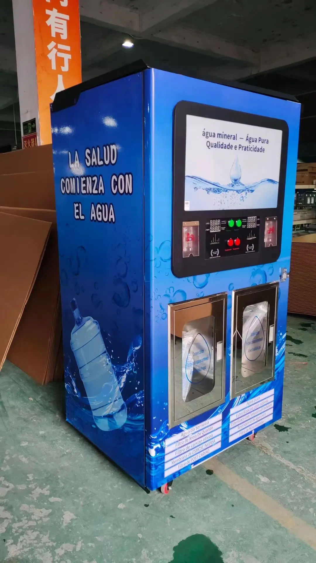500gpd Water Vending Machine Water Dispenser Vending Machine