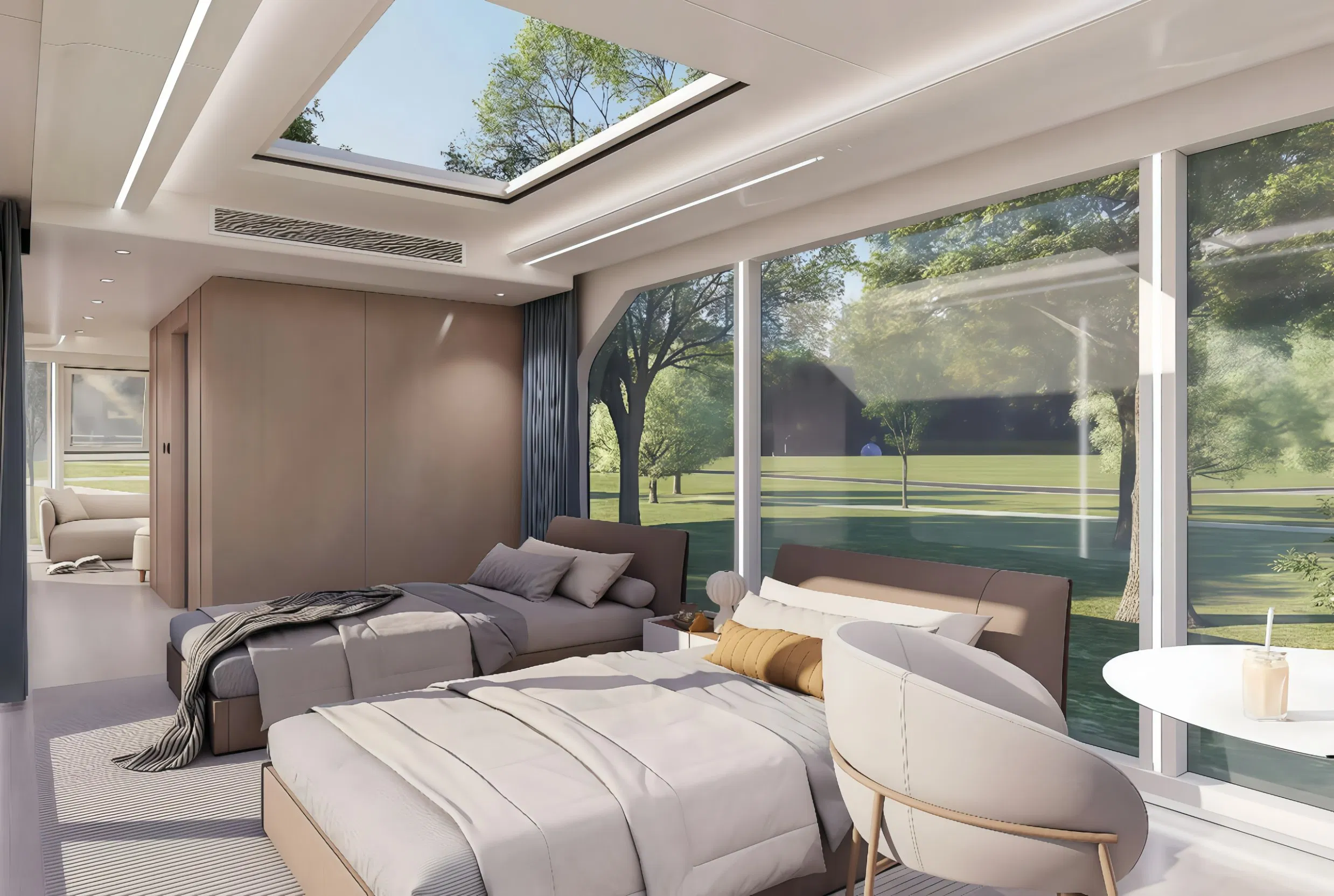 Eco-Friendly Steel Structure Capsule House with Anti-Corrosion Leisure Facilities