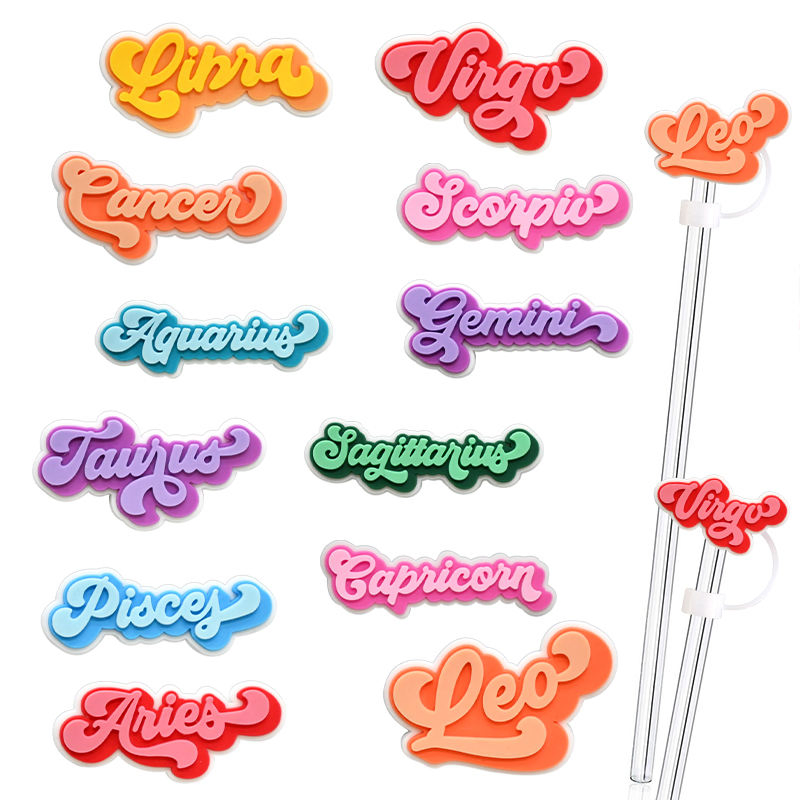 Vibrant 8mm Durable Straw Covers for Tumblers and Cups