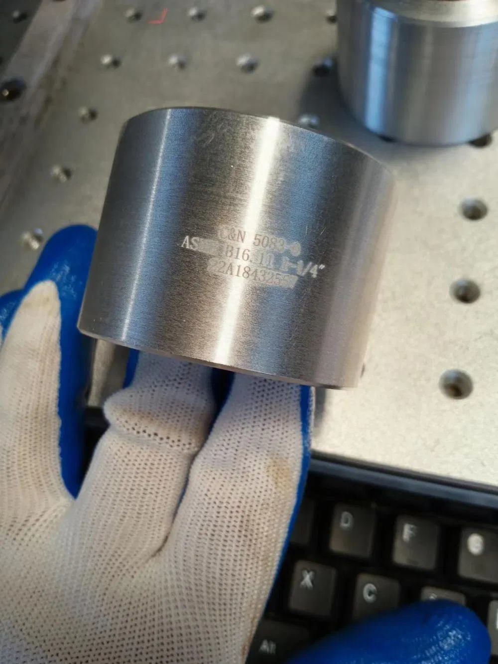 Aluminum 6061 Coupling, Butt Weld