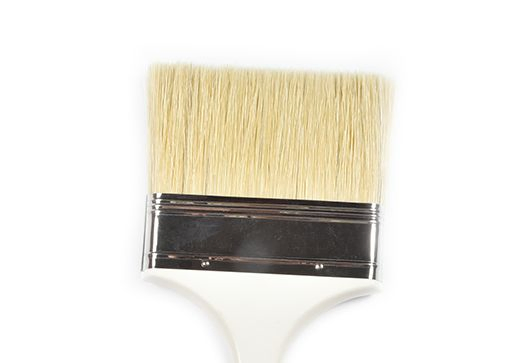 Quality, Reliable Flat-Head, Corrosion-Resistant Plastic Handle Paint Brush for Wall Repairs