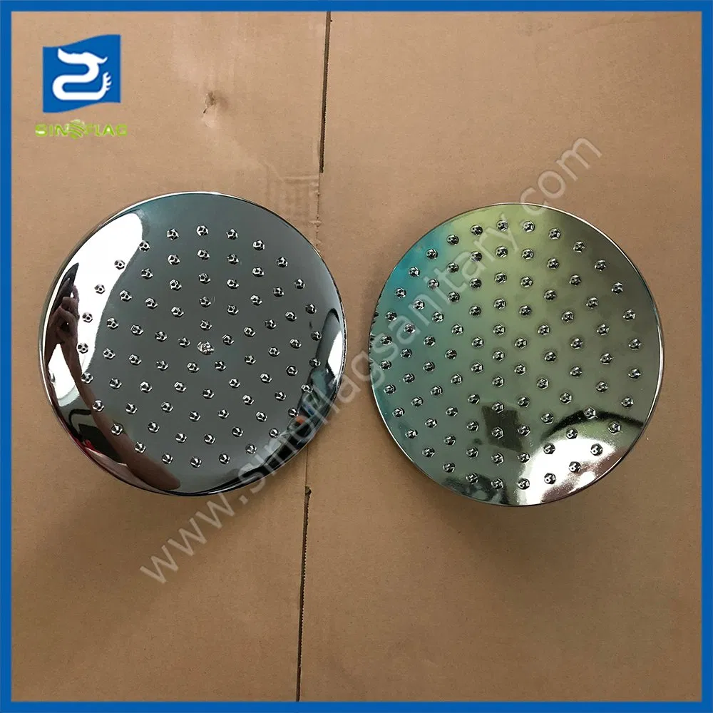 ABS Plastic 8 Inch 200mm Overhead High Pressure Rainfall Top Head Shower