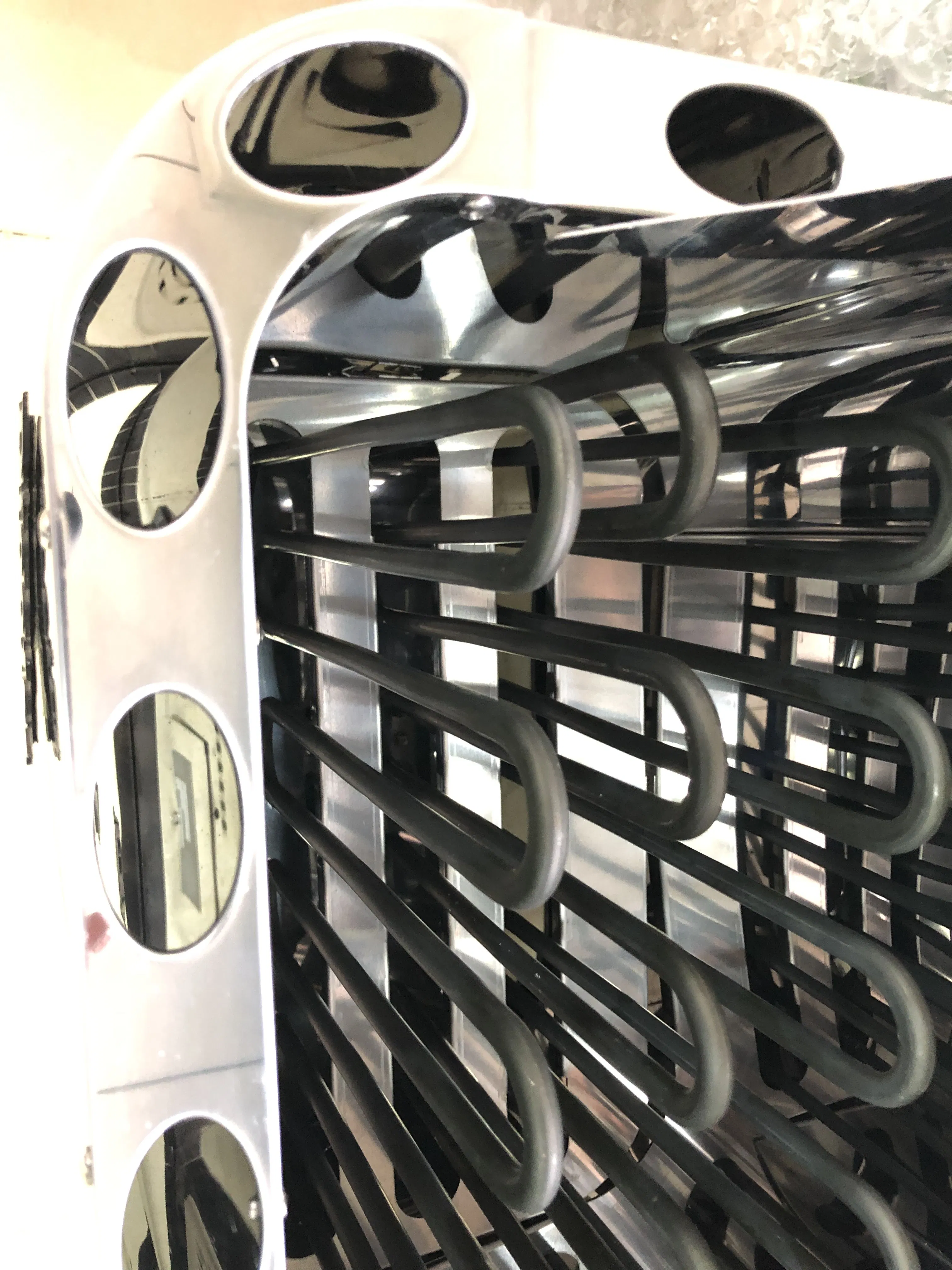 Обогреватель для сауны 4.5 кВт, нержавеющая сталь, сухой пар