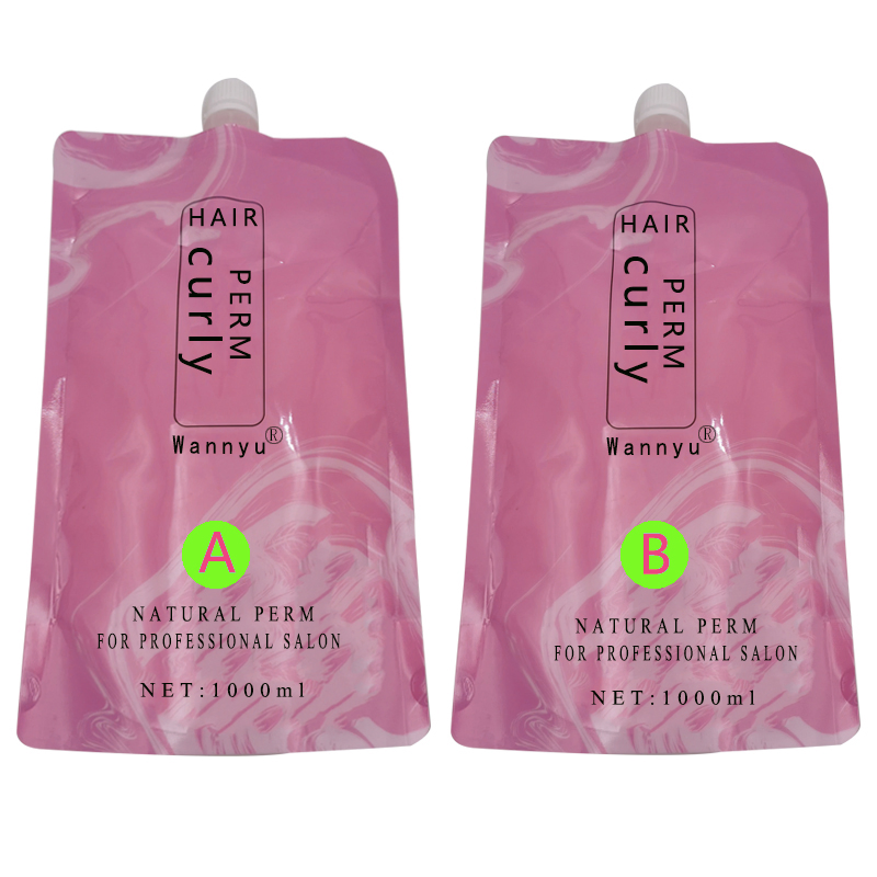 Fragrant Mild Herbal Formula Permanent Type Professional Salon Use Wholesale Hair Curl Perm