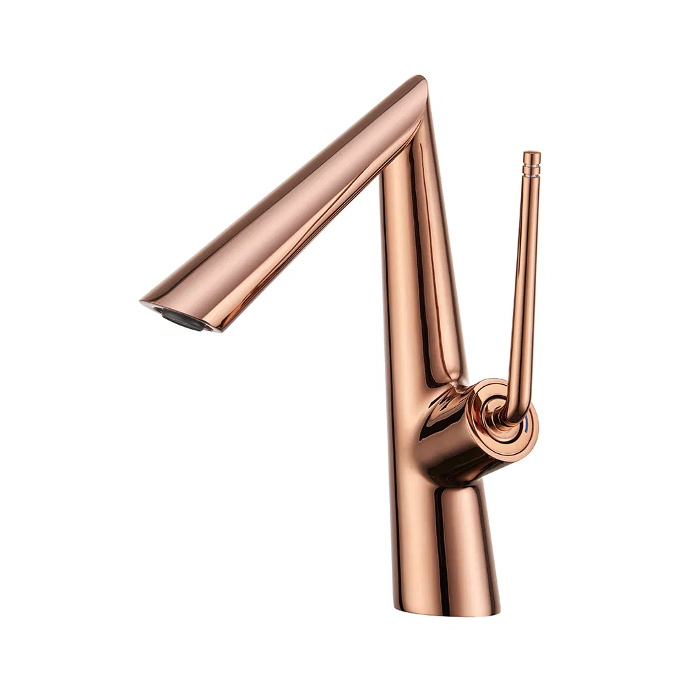 Смеситель для раковины с термостатом, однорычажный, латунь