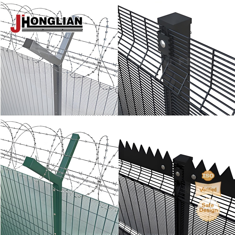 Robust Anti-Climb Barriers, Engineered and Made in China.
