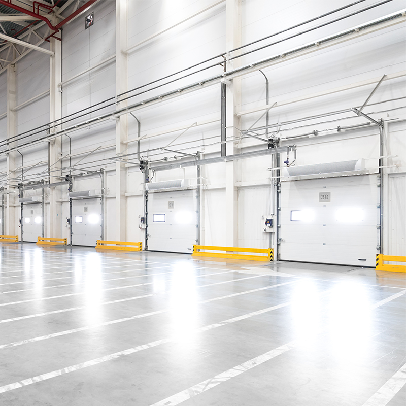 Exterior Overhead Thermal Insulated Panel Lift Automatic Industrial Electrical Garage Sectional Auto Door