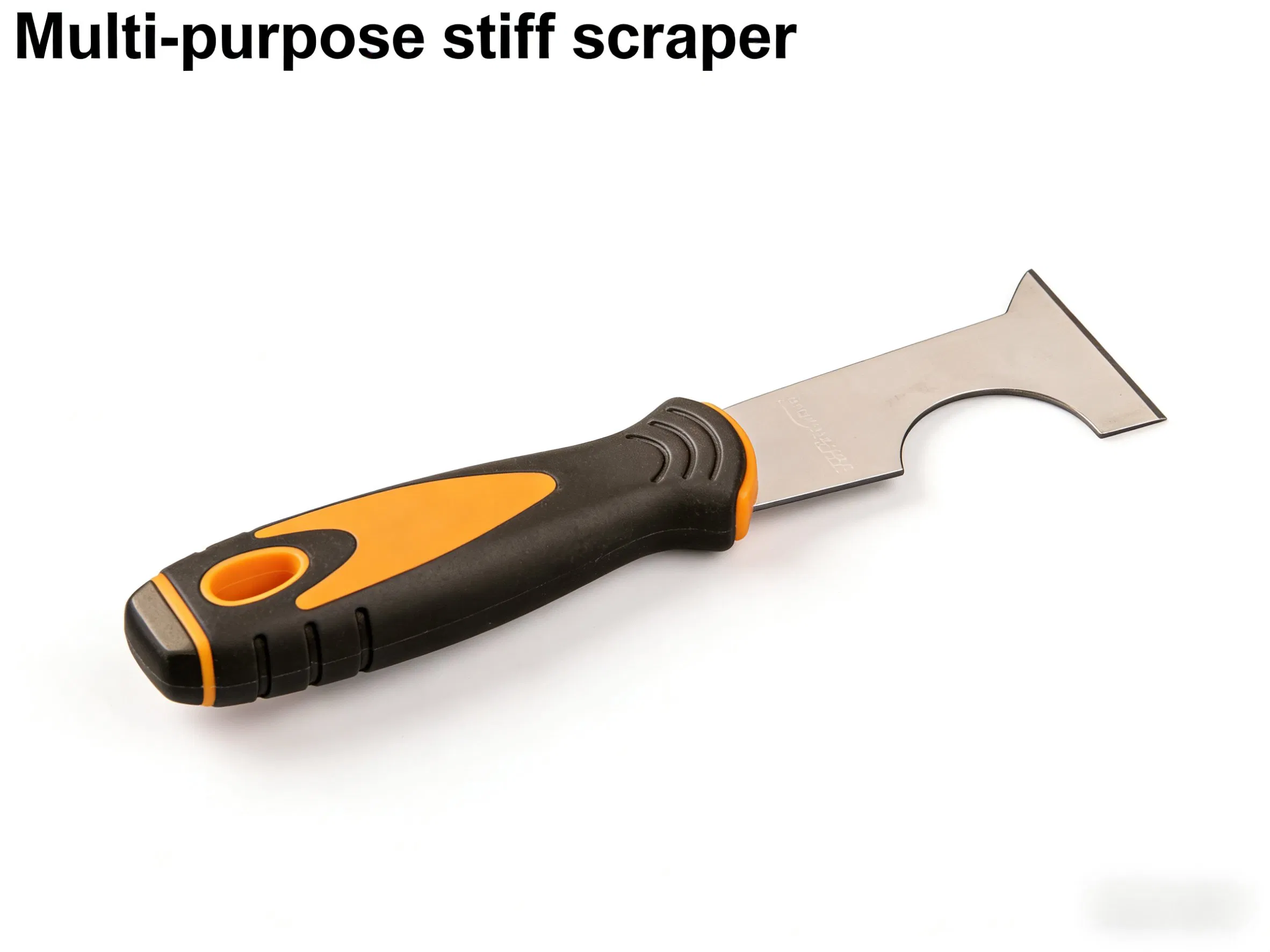 Multi-Function Stainless Steel Scraper with PP Handle