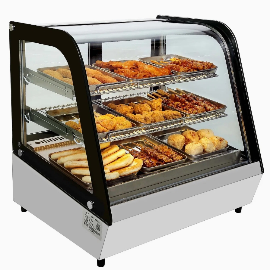 Commercial Cake Dessert Fruit Bread Cooked Food Fresh Keeping Refrigerated Display Cabinet