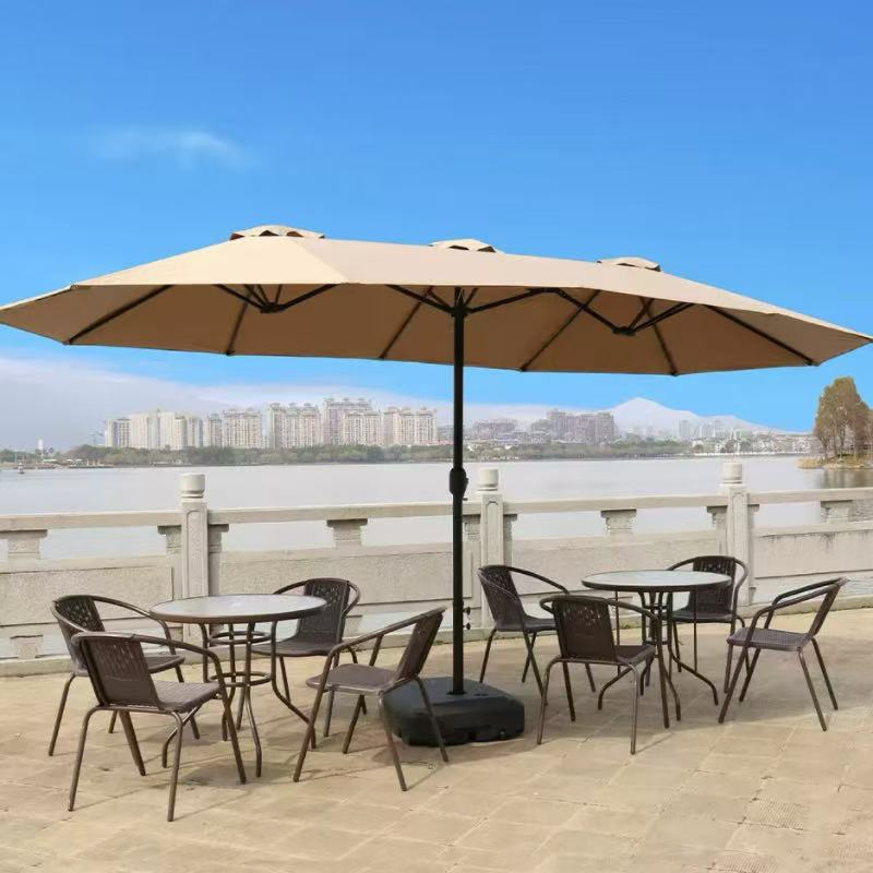 Зонт для дачи и кафе, складной, с защитой от UV