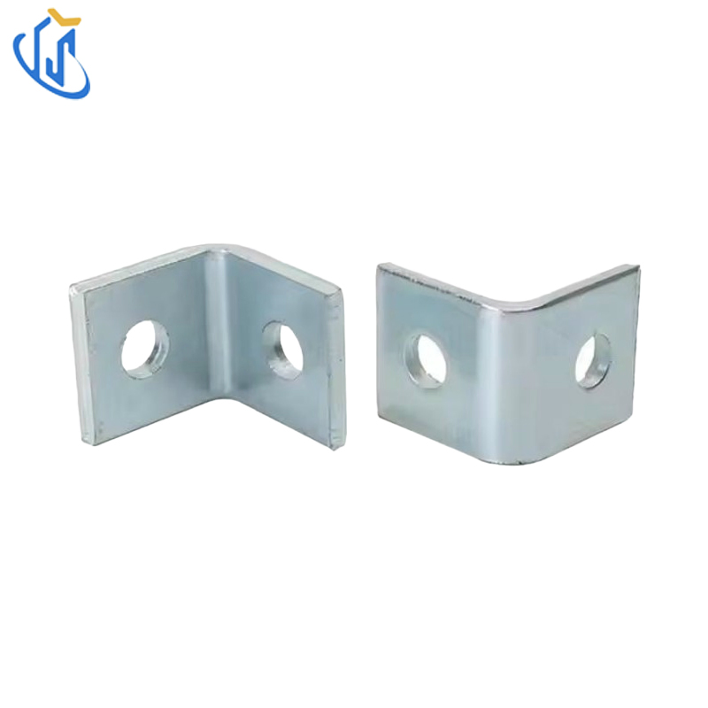 Carbon Steel Two-Hole 90 Degree Angle Connector for Anti-Seismic Bracing System