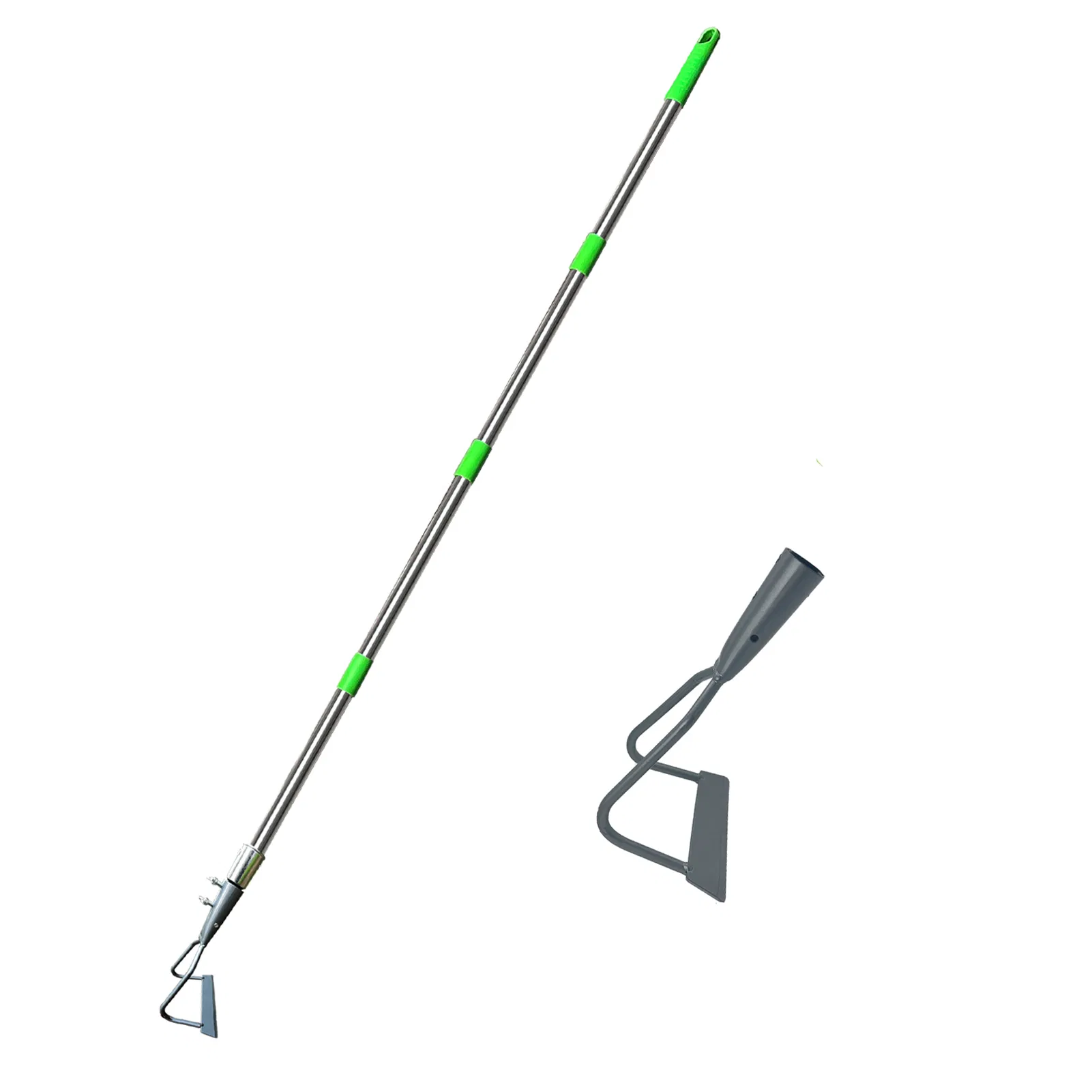 1.6m Durable Garden Hoe with Ergonomic Handle Design