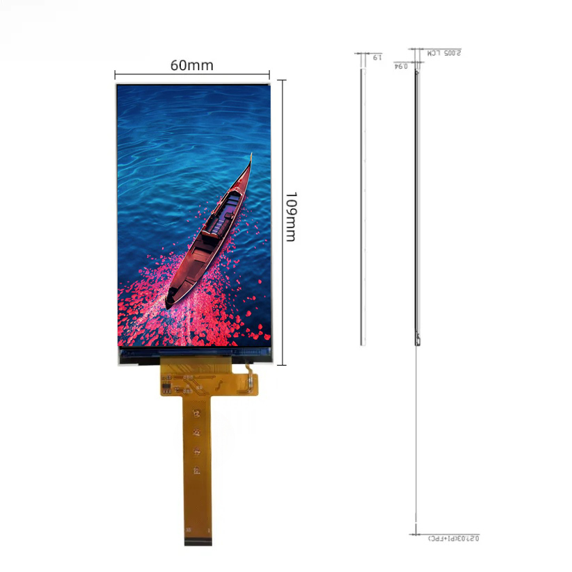 High Definition 720*1280 4.5-Inch Mipi IPS TFT LCD Display