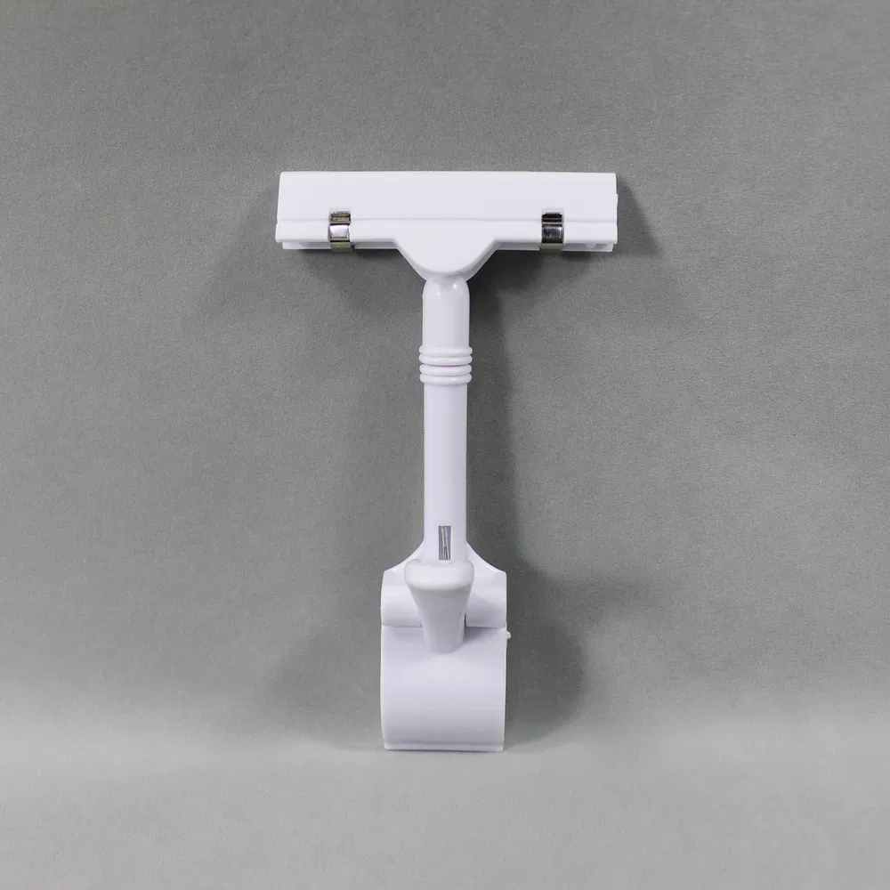 Supermarket Shelf Price Label Display Colorful Plastic Pop Holder Clips