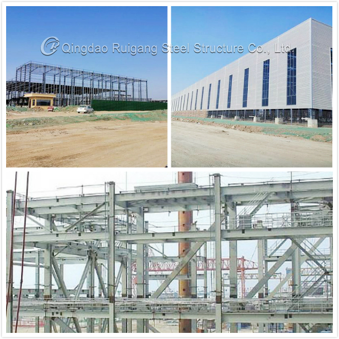 Low Cost Prefabricated House Steel Frame Galvanized Building Material Workshop Warehouse