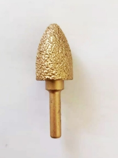 Golden Brazed Diamond Stone Diamond Polishing Grinding Head Wonder Tool