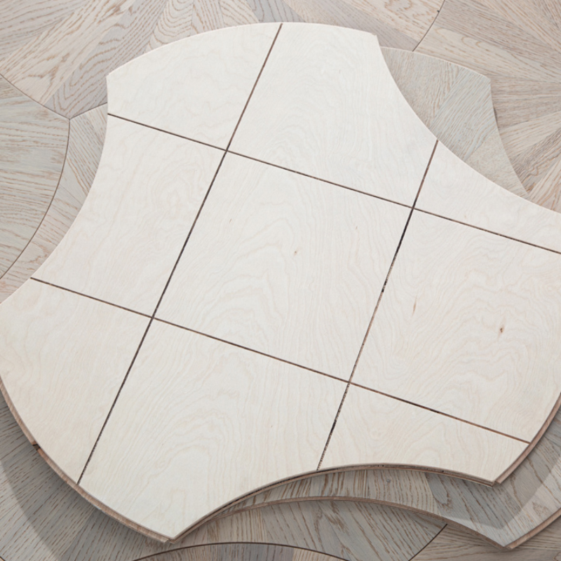 Паркетная доска Versailles Vintage 1.2мм, дуб/орех