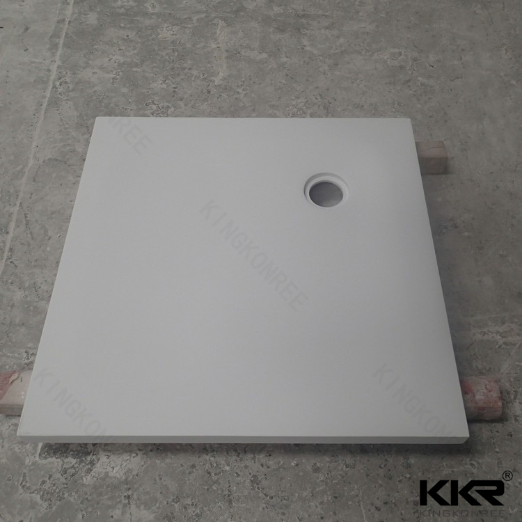Composite Resin Stone Square Bathroom Wares Shower Base