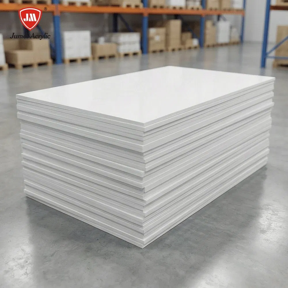 Jumei Factory PVC Foam Board Displays Wall Panel Plastic Sheet