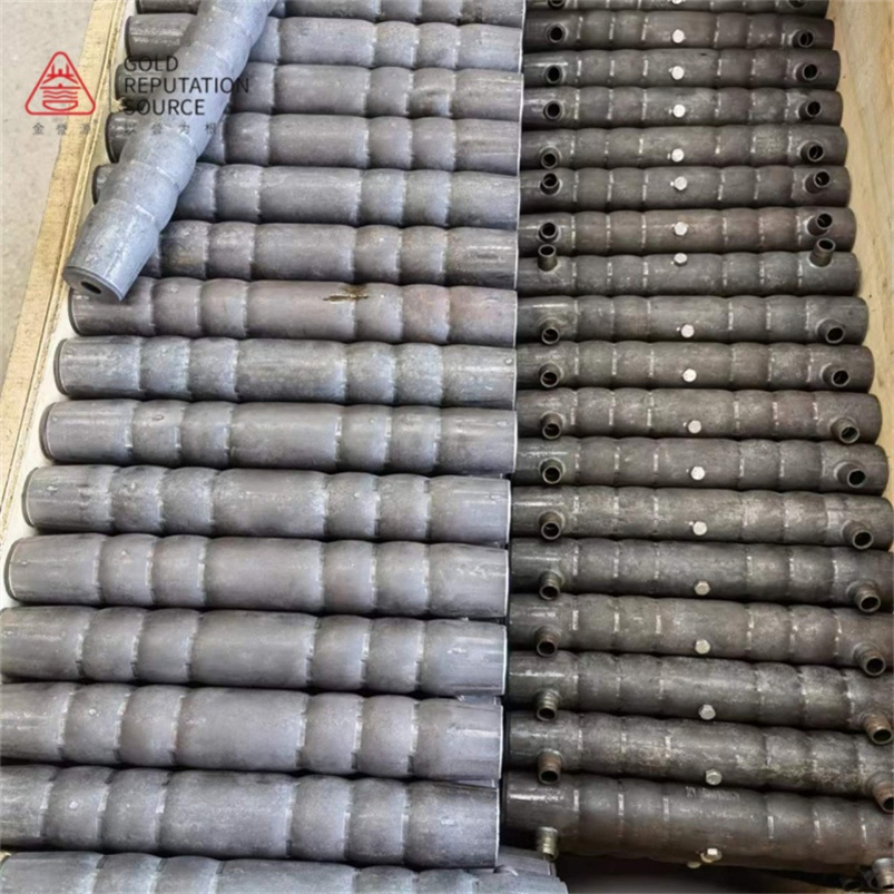 Fully Automated Production of Steel Grouting Sleeves with Precise Dimensions