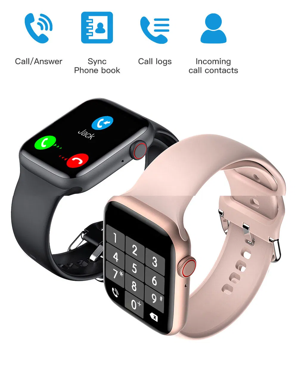 Nb Plus Men′ S Fitness Bracelet 3D W37 W26 Smart Watch