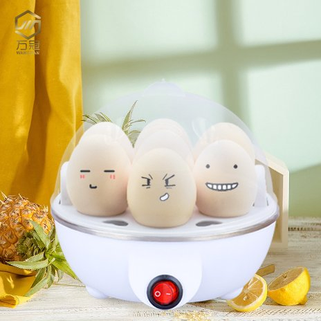 Compact Smart Versatile Egg Cooker with Steamer Function for Easy Cooking