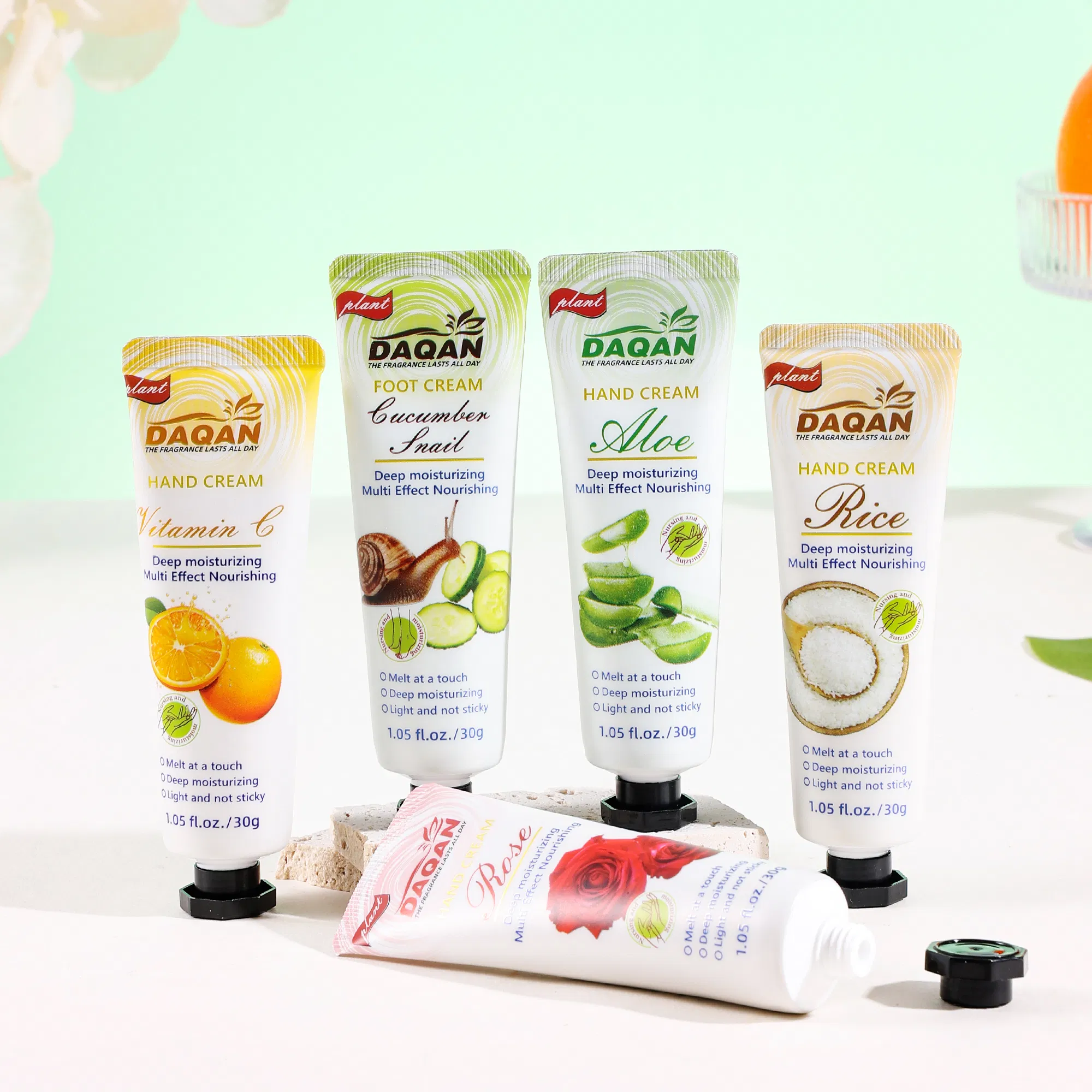 Wholesale Nourishing Hydrating Vitamin C Fragranced Hand Cream & Foot Cream Set
