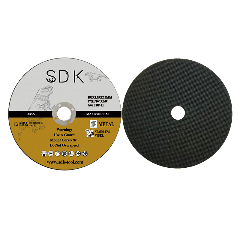 180X1.6X22.2mm Cut-off Wheel Abrasive Cutting Disc for Steel