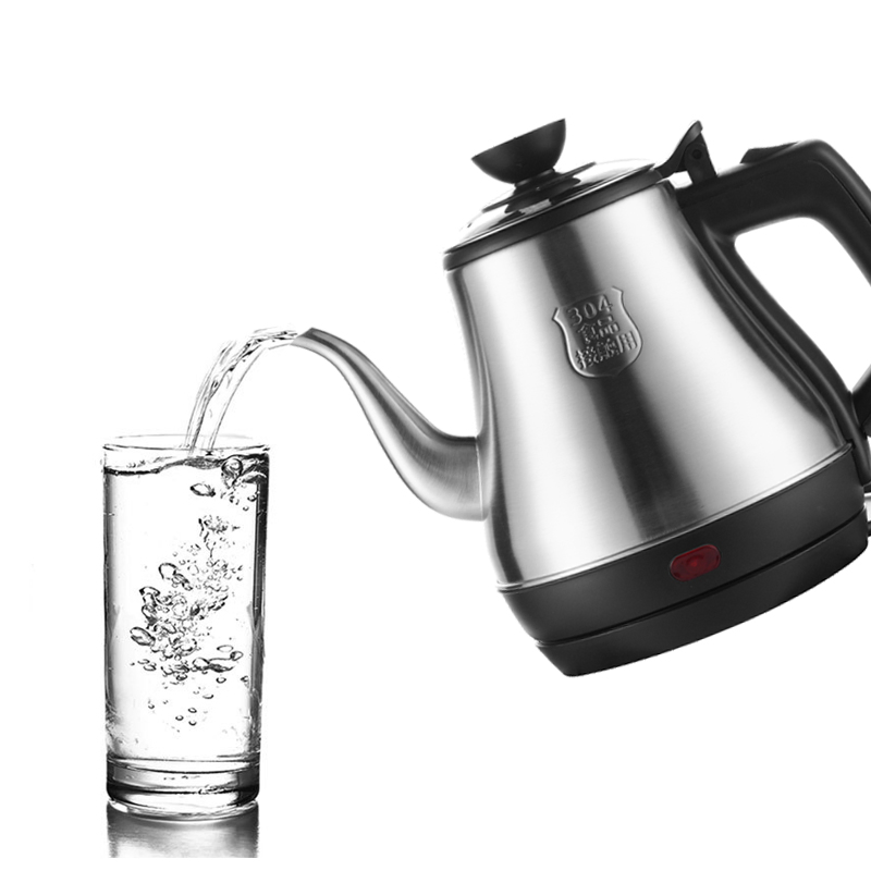 Stainless Steel Kettle Electric Kitchenware 1L Portable Car Kettle Tea Pot