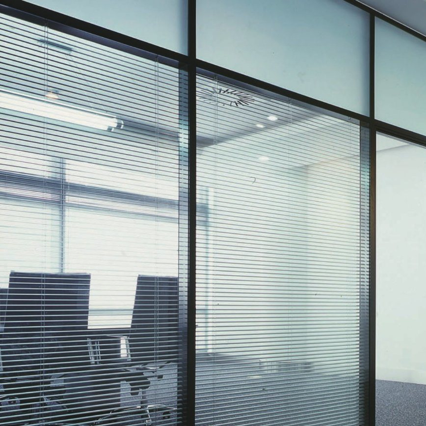 25mm Width Slat Cordless Aluminum Venetian Blinds