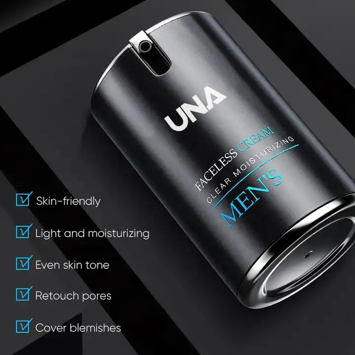 Men's Makeup Private Label Natural Vegan Lazy Cream Face Concealer Whitening Brightening Isolation Tone up Cream