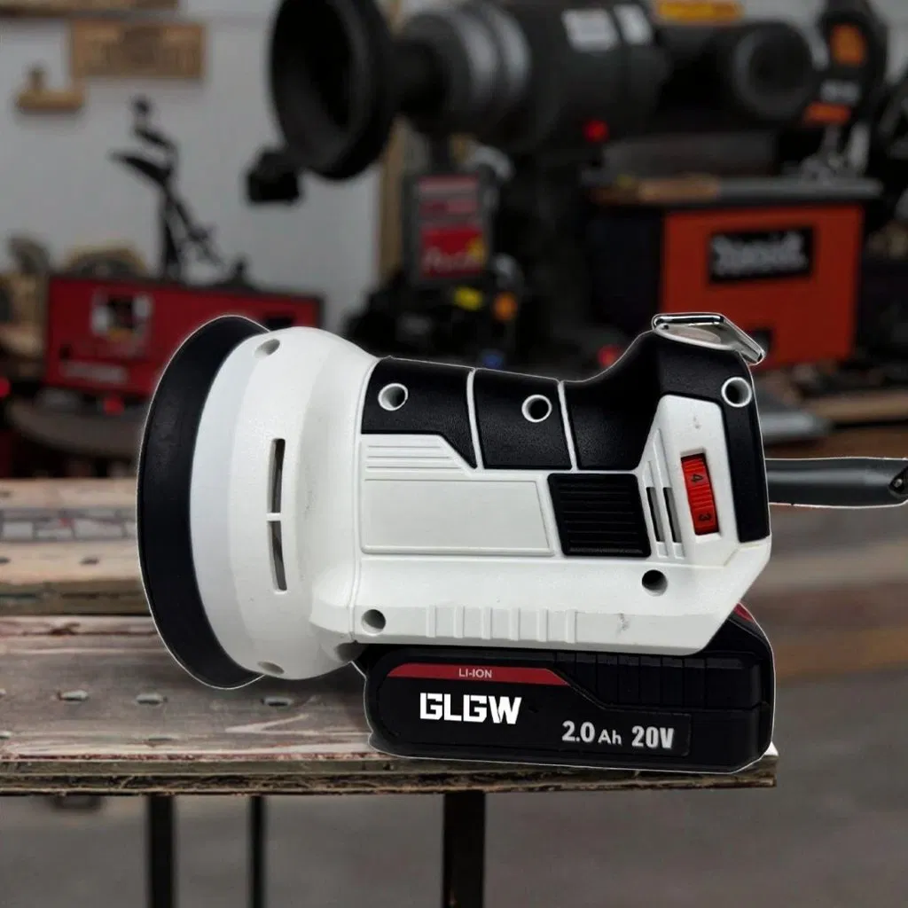Wholesale Lithium Battery Operated Cordless Rotary Sander 20V Electric Orbital Sander Machine Circular Sander for Wood