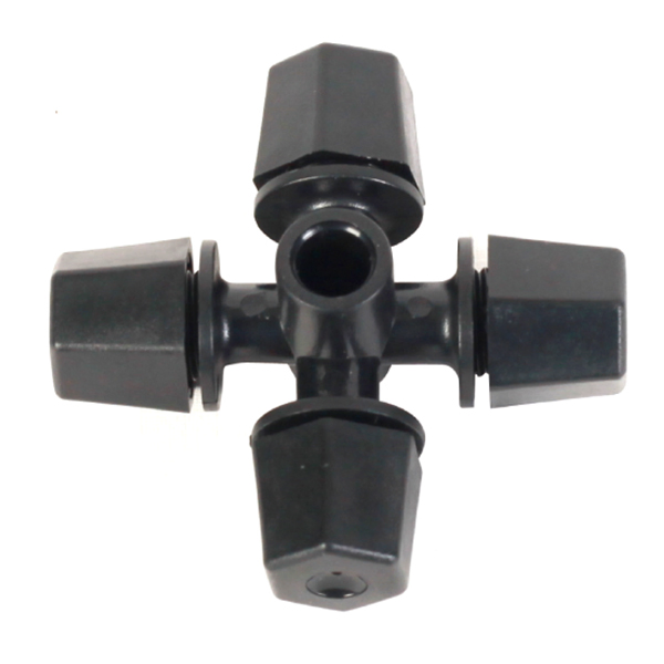 One Outlet Fogger Black Nozzle Green House Sprinkler Set