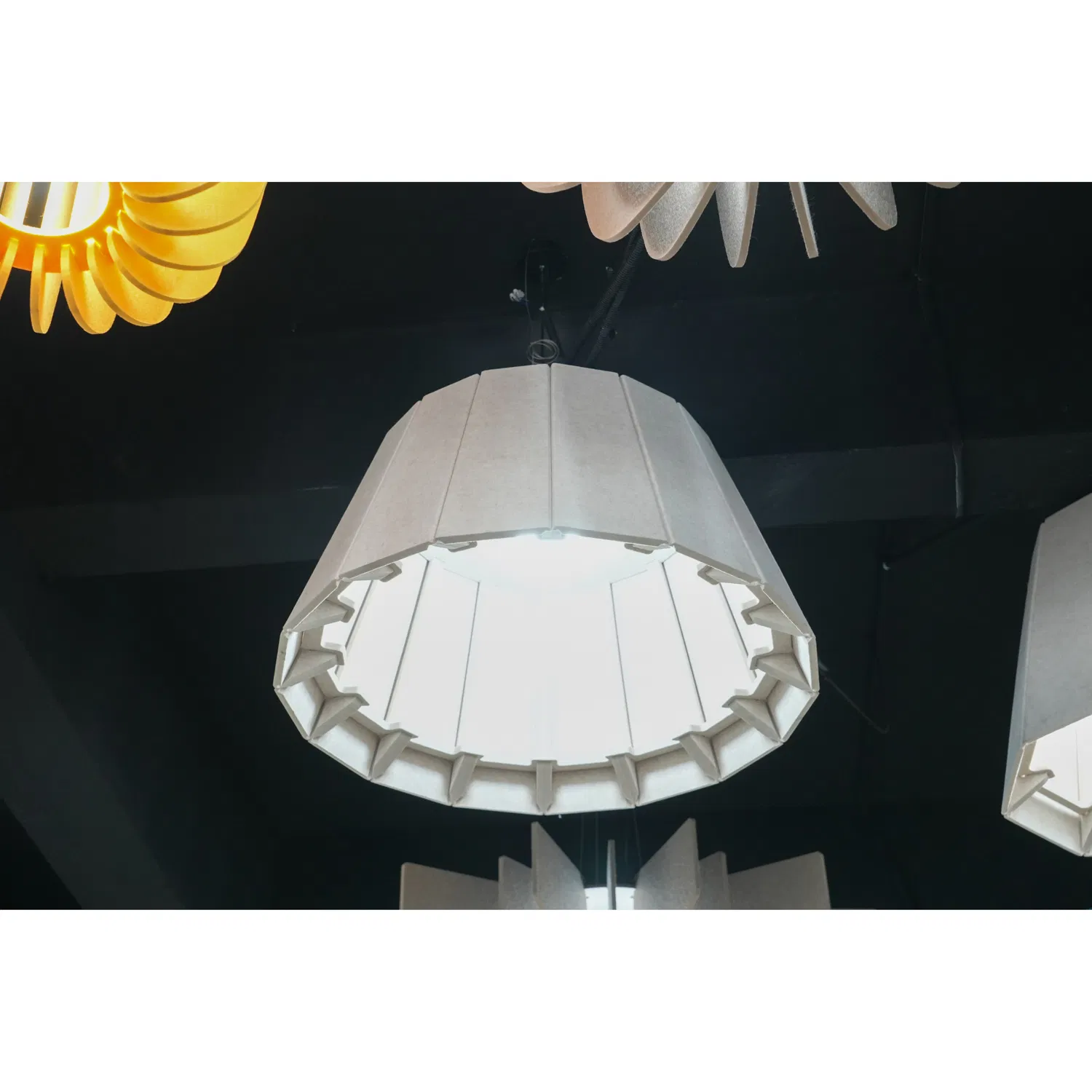 Noise Reducing Lights Acoustic Felt Lamp Felt Lighting for Home and Office