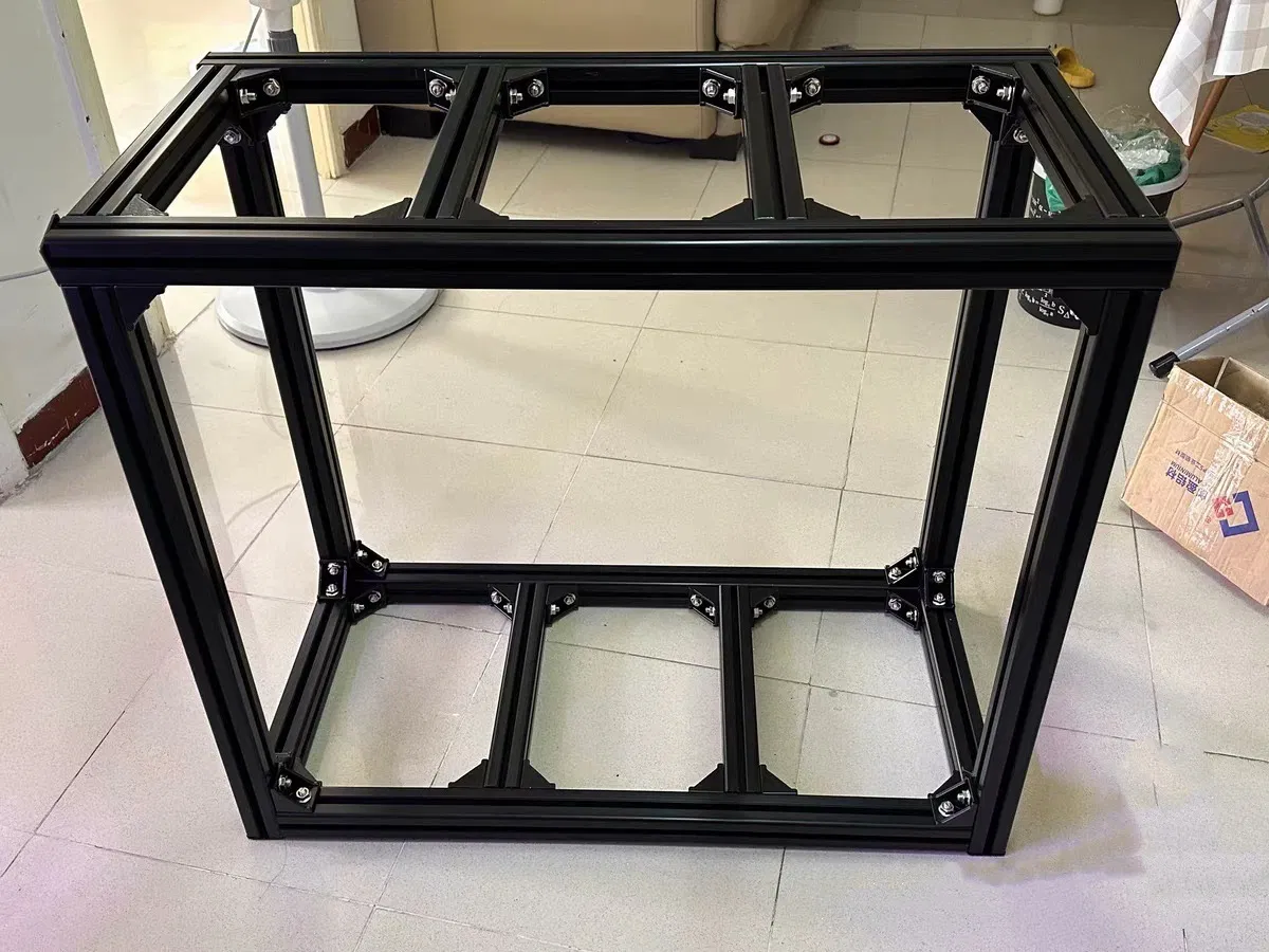 Каркасная система полок и хранения из алюминиевого профиля