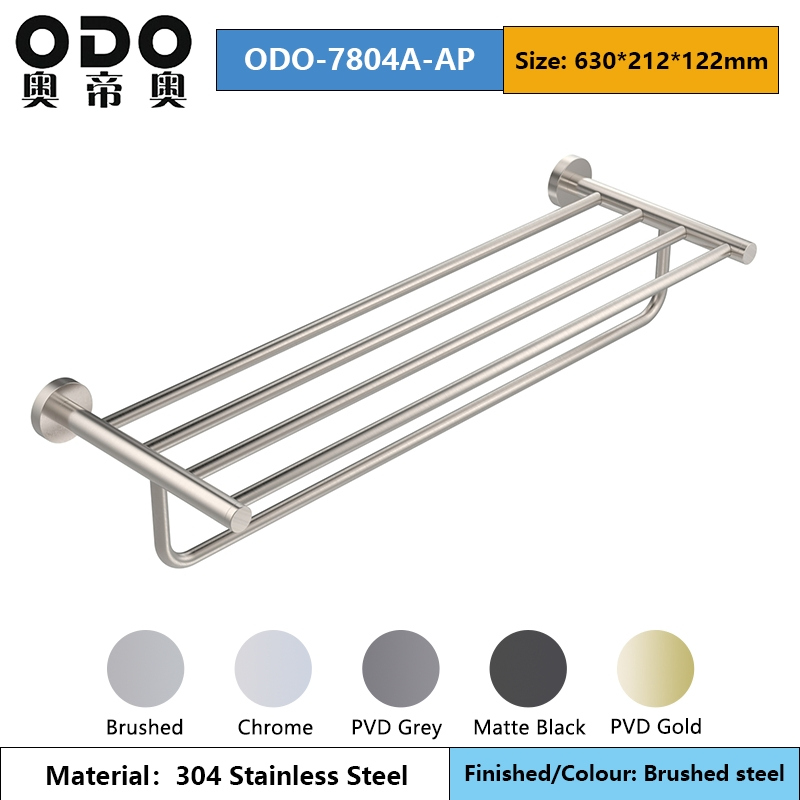 Комплект аксессуаров для ванной из нержавеющей стали 304