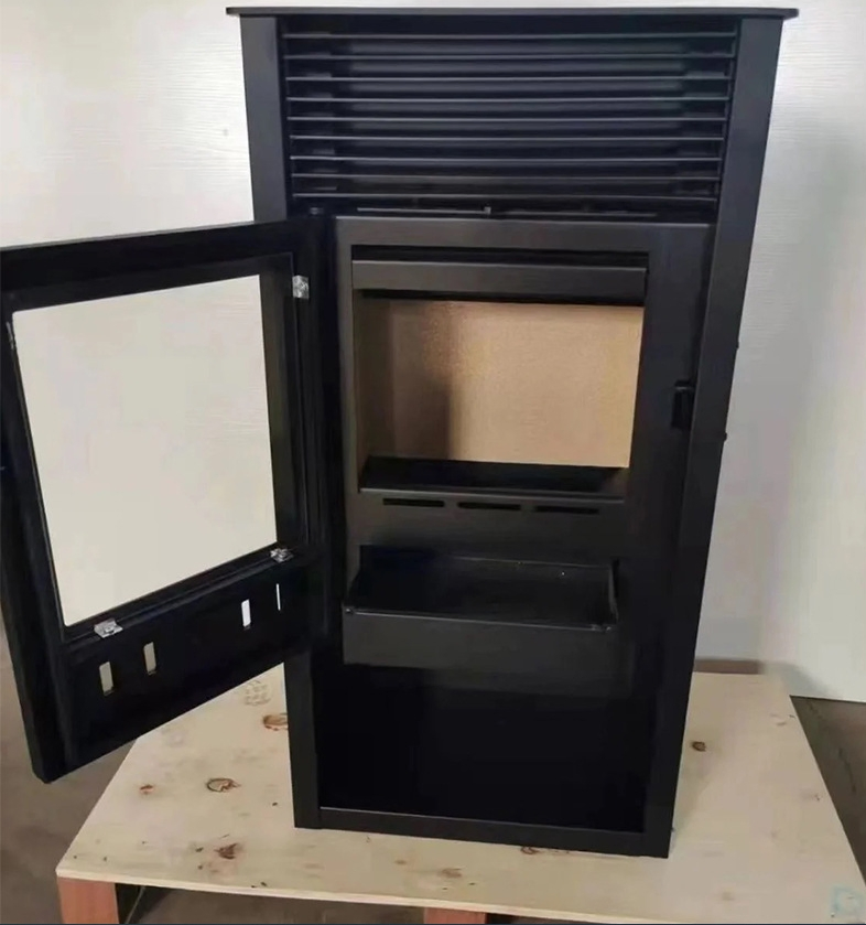 Independent Real Fire Burning Small Fireplace Heater