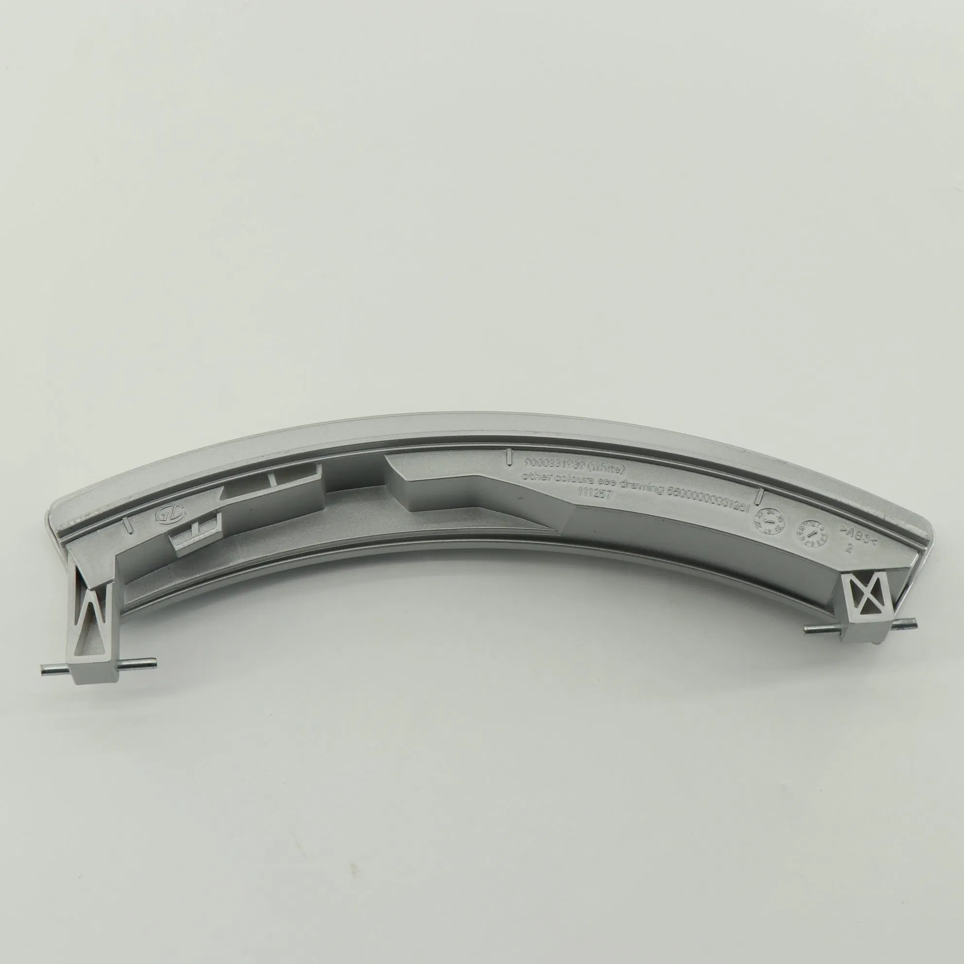High-Quality Washing Machine Spare Parts: White Plastic Door Handles for Washing Machines