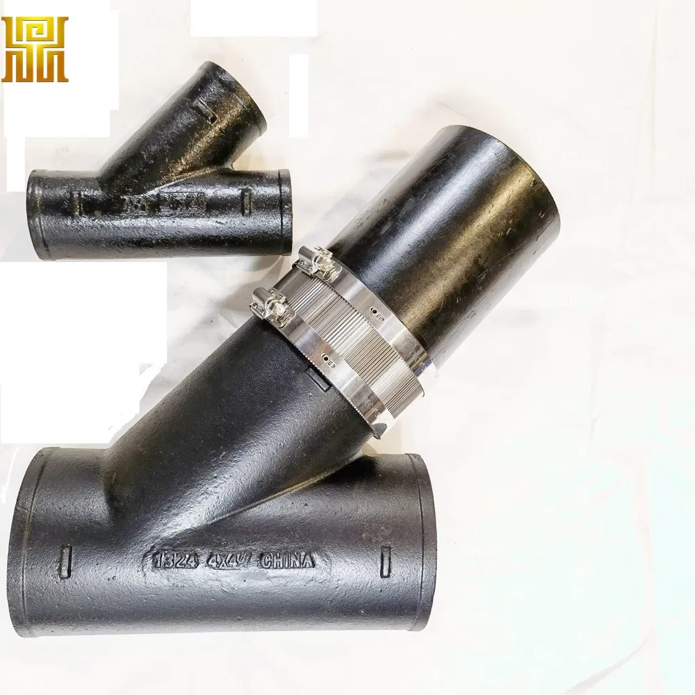 No Hub Plumbing CSA B70 Hubless Cast Iron Pipes Cast Iron Fittings