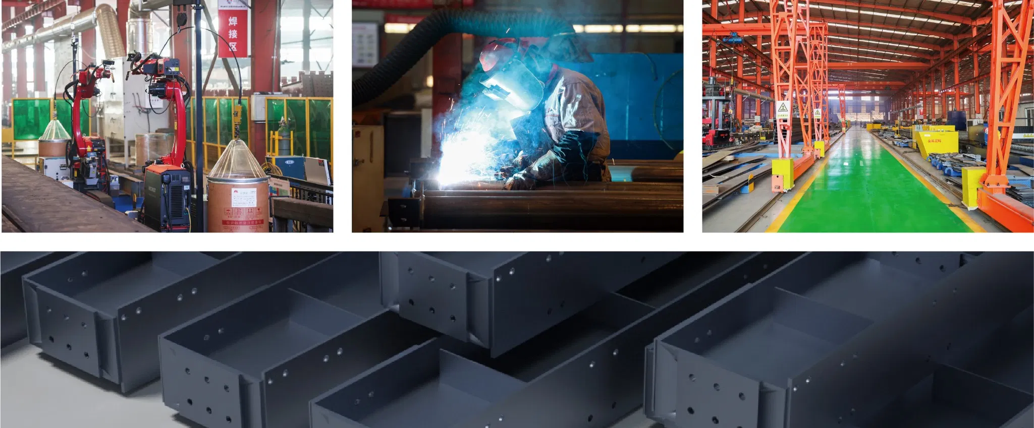 Customized Prefabricated House Steel Frame Structure Workshop Factory Office