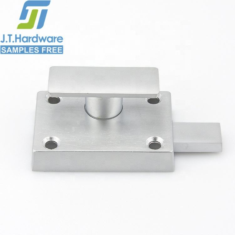 Factory Wholesale Toilet Fittings Cubicle Partition Washroom Door Accessories Metal Zinc Alloy Toilet Door Lock