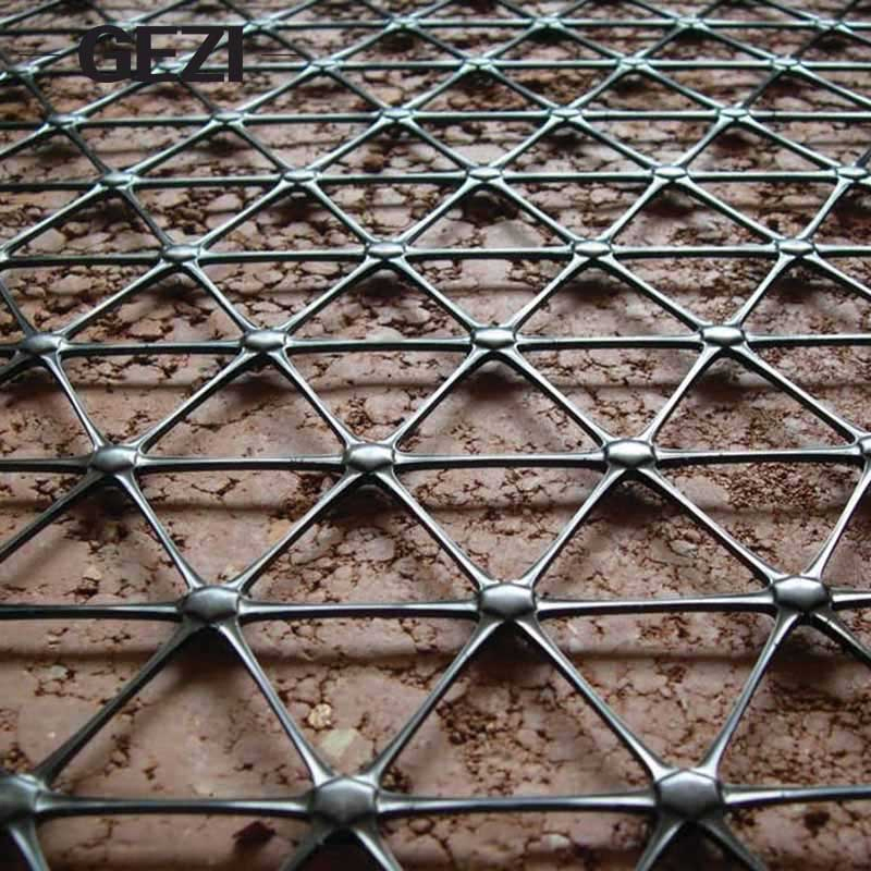 Hard Plastic Flat Mesh Net Plain Mesh Netting HDPE Geonet