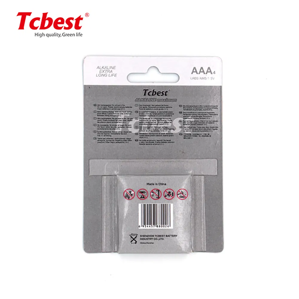 Батарейки щелочные AAA LR03 Super Alkaline 1.5В