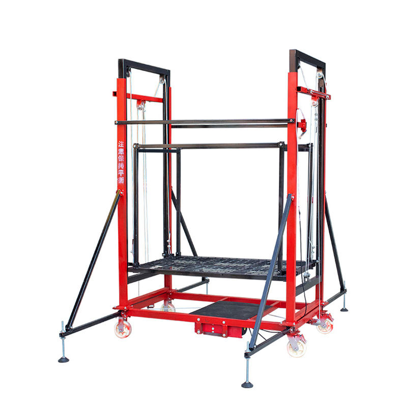 Electric Scaffold Lift with Cuplock Platform 300-500kg Load Electric Lifting Scaffolding