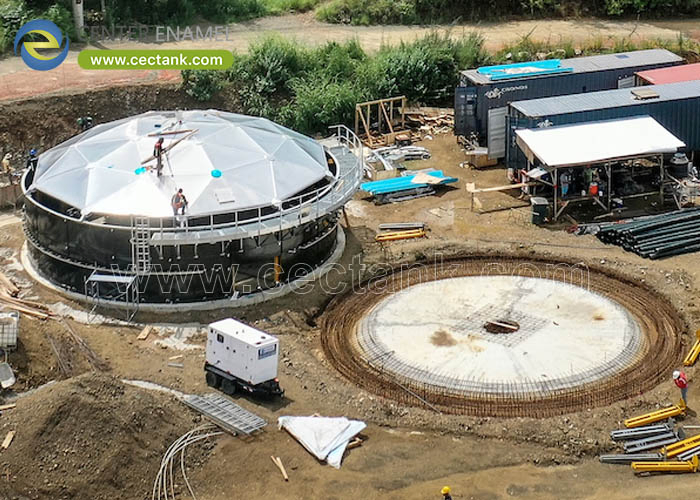 Protect Your Floating Roof Tanks with Center Enamel Aluminum Dome Roofs