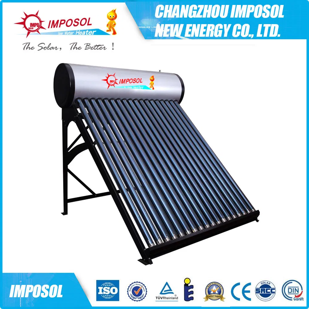 Painted Copper Coil Pressurizedsolar Water Heater