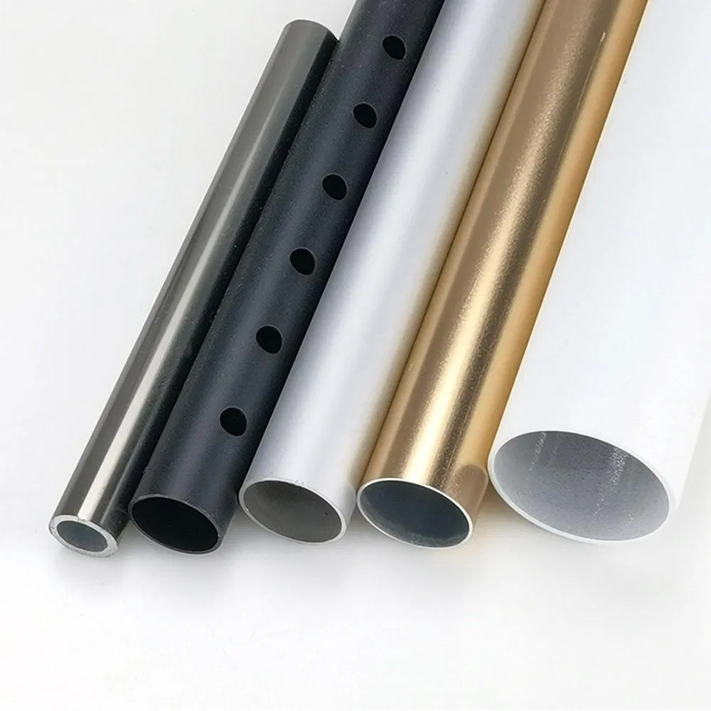2014 T6/6061 T6 Seamless Anodized Aluminium Pipes/Profile/Tube (WXGY100)