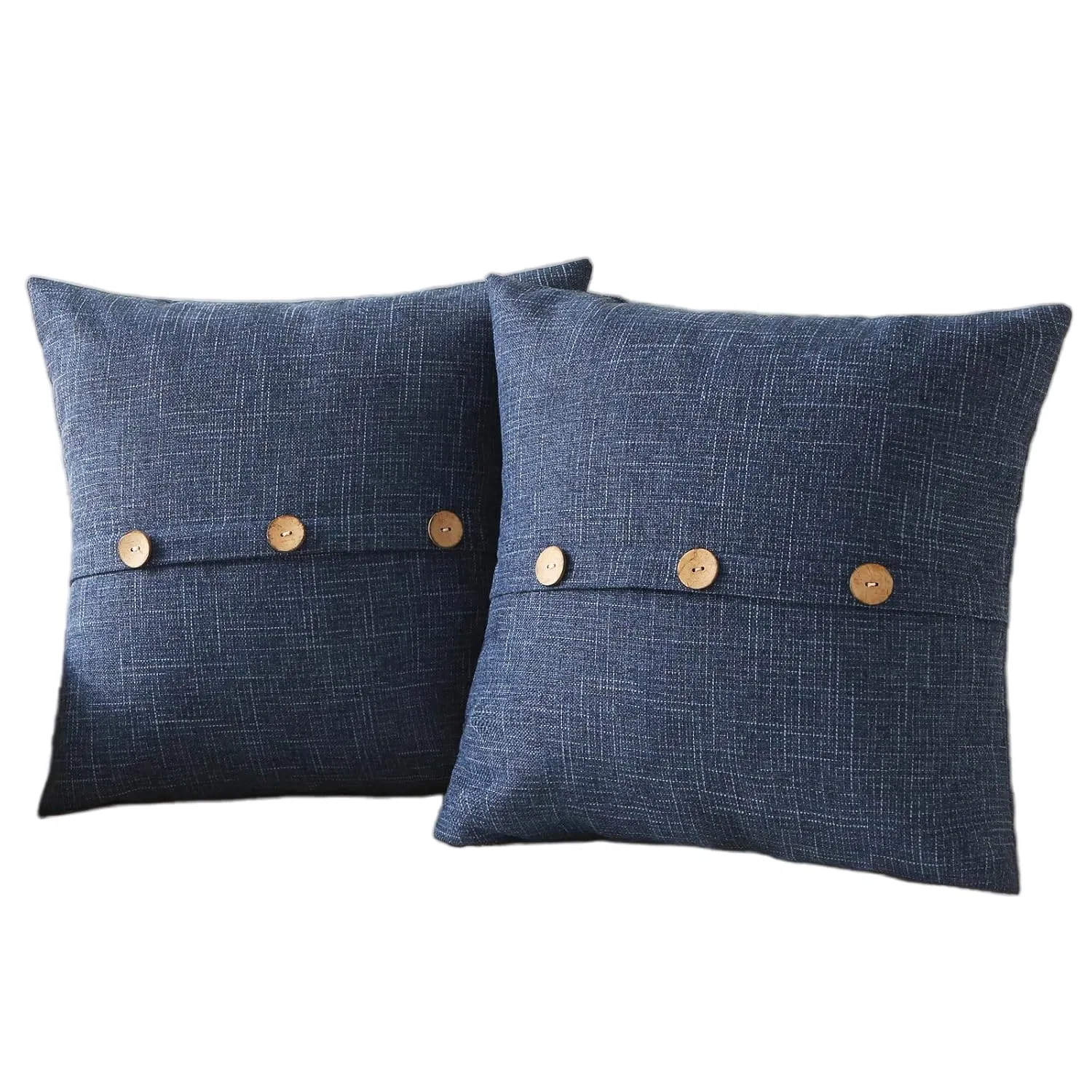 Custom Linen Throw Pillow Covers for Rustic Home Decor