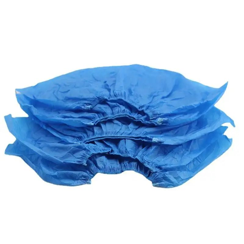 Disposable Plastic Poly Ethylene Waterproof Medical Shoe Covers for Indoors